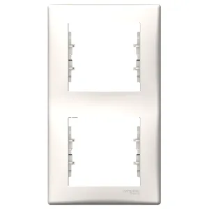 Sedna, Vertical 2 porturi Cadru, Crem