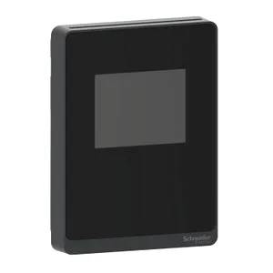 SpaceLogic SLA Series Temperature Sensor, Room, Color Touchscreen, Analog Outputs, Optimum Black Housing