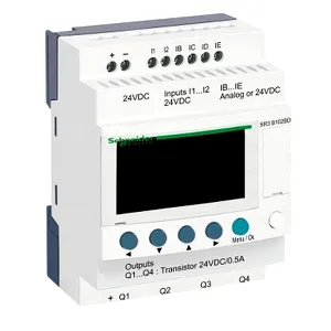 Releu Inteligent Modular Zelio Logic, 10 I O, 24 V C.C., Ceas, Afisaj
