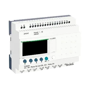 Releu Inteligent Modular Zelio Logic, 24 I O, 24 V C.A., Ceas, Afisaj