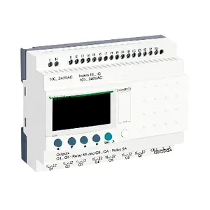Releu Inteligent Modular Zelio Logic, 26 I O, 100, 240 V C.A., Ceas, Afisaj