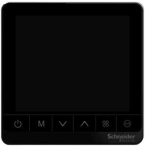 Termostat, Fcu-P,SA, Touchscreen, 4P,240V,XS,negru