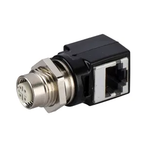 Adaptor M12 Female/Rj45 -Pentru Conectare Ethernet