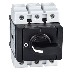 Intrerup. Sarc. Vvd - 3 Poli - 690 V 80 A - Maner Negru Neblocabil Cu Lacat
