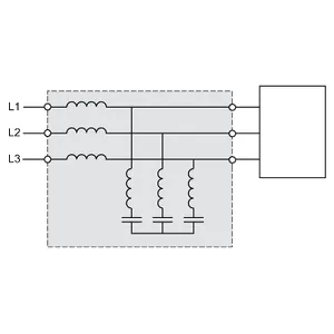 Filtru pasiv- 338 A - 400 V - 50 Hz - pentru variatie de viteza