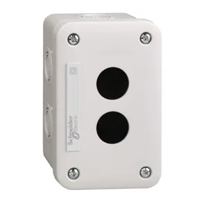 Post De Comanda Gol Xal-E - Gri Deschis - 2 Decupaje - Ip54 - Pentru Xb7  22 Mm