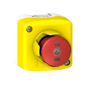 Cutie cu arb ridic XAL-F pt verif lift - 1 Buton urg . cap ciuperca buton- 1 NC