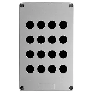 Cutie Goala Pentru Butoane - Xap-A - Plastic - 16 Gauri In 4 Coloane