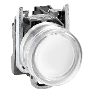 Buton Alb  22, cu Revenire, 1 Nd, Atex