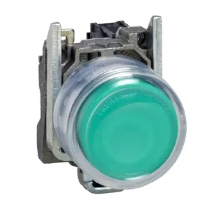 Buton Iluminat Verde,  22, 24 V, Atex