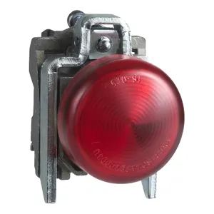 Lampa Pilot Rotunda  22, Ip65, Rosie, Led Integral, 24 V, Papuci, Atex