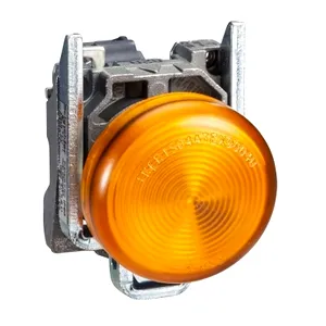 Lampa Rotunda  22, Ip65, Galbena, Integral Led, 24 V, Papuci, Atex