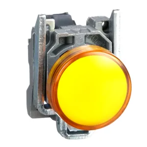 Lampa Pilot Completa Portocalie 22, Lentila Simpla, Led Integral 110, 120 V