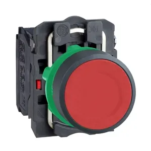 Buton Rosu  22, Incastrat, Revenire cu Arc, 1No+1Nc