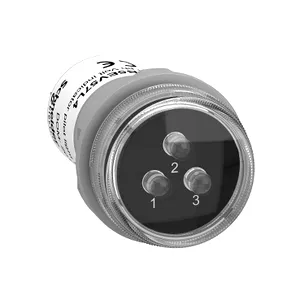 400 Vac Semnalizator Luminos Trifazat 3 Leduri Albe