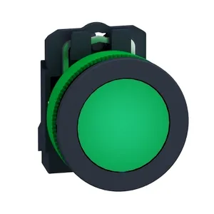 Harmony XB5, Lampa de control antimicrobiana, plastic, verde, 30, Led integrat, 24 V AC/DC
