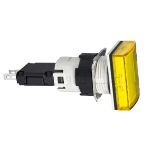Lampa Pilot Dreptung.  16, Galben, Led Integral, 24 V, Conectori Faston