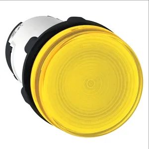 Lampa Pilot Rotunda  22, Galbena, Ba 9S, 250V, Borne Clema-surub