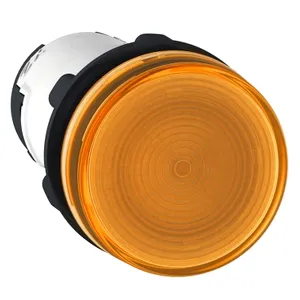 Lampa Pilot Rotunda  22, Portocalie, bec Ba 9S, 230 V, Borne Clema-surub