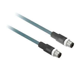 OsiSense XG cablu M12/M12 D codat - Ethernet - 10m