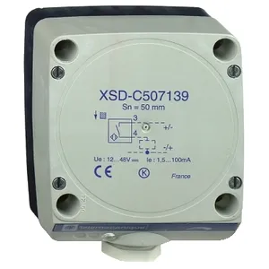 Senzor Inductiv Xsd 80X80X40 - Plastic - Sn60Mm - 12 - 48Vdc - Terminals