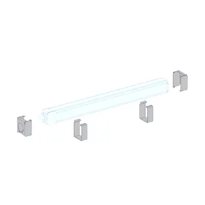 Suport fixare pt Ecran de prot. pt perdele de lumini de sigur