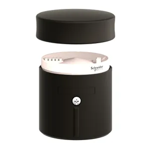 unitate de baza + capac pentrubaterie XVB, fara tub desc. intermitent, negru, IP65