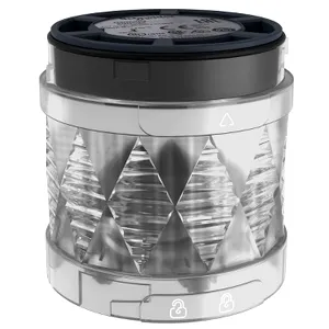 Unitate cu LED iluminata  60 mm, intermitenta -alba, IP65, 24 V AC/DC