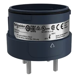 Unitate de fixare, 4 pini cu monare directa, neagra