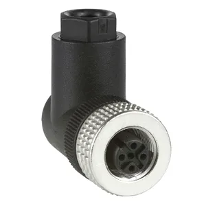 Conector Cu Cot, 4 Pini, M12, Mama - Presetupa De Cablu Pg 7