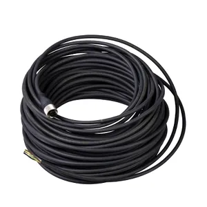 Con. M12 - Mama - Drept - 5 pini - 25m pre-cablat