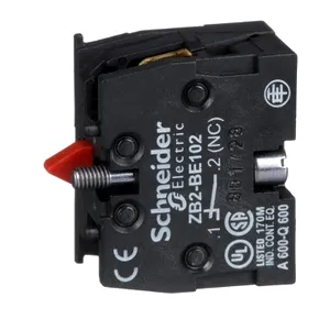 Cutie De Borne Zb2 - Revenire Cu Arc - 1 Nc - Decuplare Lenta - Montare Frontala