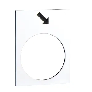 Legenda - 30 X 40 Mm - Alba - Inainte, Lent