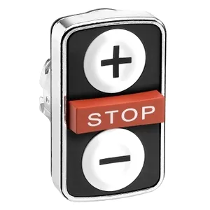 Cap Triplu Alb Incastrat/Rosu Incastrat/Negru Incastrat Buton 22 cu Marcaj