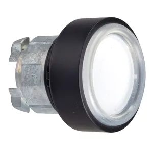 Cap Buton Incastrat Alb 22 cu Revenire, fara Marcaj