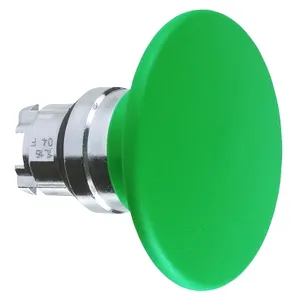 Cap de Buton Tip Ciuperca 60 Verde, 22, Revenire cu Arc
