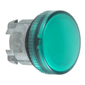 Cap Lampa Verde 22 Lentile Plane pentru Led Integral