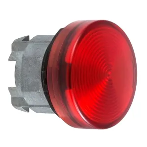 Cap Rosu Lampa 22 Lentile Plane pentru Led Integral