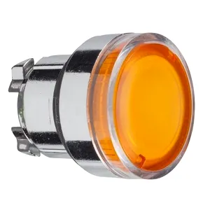 Capac de Buton ILumina Incastrat portocaliu  22, Revenire cu Arc, pentru becuri Ba9S