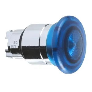 Cap Albastru Luminos, Ciuperca 40, Fixare 22 cu Blocare, Integral Led
