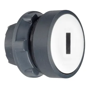 Cap Buton Incastrat Alb 22 cu Revenire 