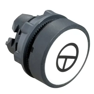 Cap Buton Incastrat Alb 22 cu Revenire 