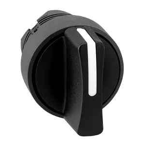 Cap de Selector, 3 Pozitii,  22, Negru