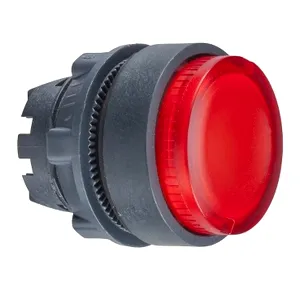 Cap Rosu Aparent Buton Luminos 22 Apasa-Apasa pentru Led Integral