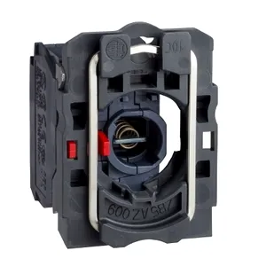 Bloc Luminos cu Corp/Guler Fixare cu bec Ba9S 250V 1Ni