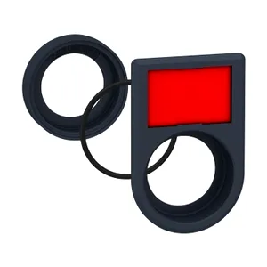 Kit plast montaj incastr pt buton 8x27 legenda si Lampa pilot