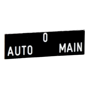 Legenda Marcata 8 X 27 Mm pentru Suport de Legenda 30 X 40 Mm, Auto-O-Main