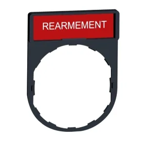 Suport Legenda 30 X 40 Mm cu Legenda 8 X 27 Mm cu Marcaj Rearmement