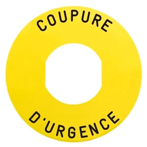 Legenda Marcata Rotunda Urgenta60Mm