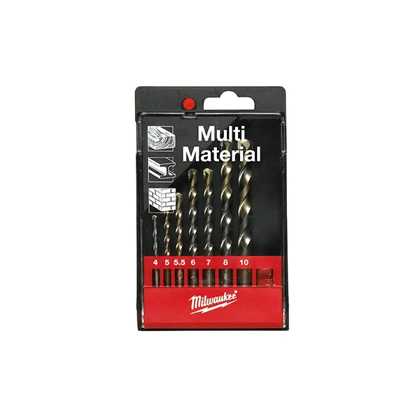 Set de burghie multi material (7 buc)